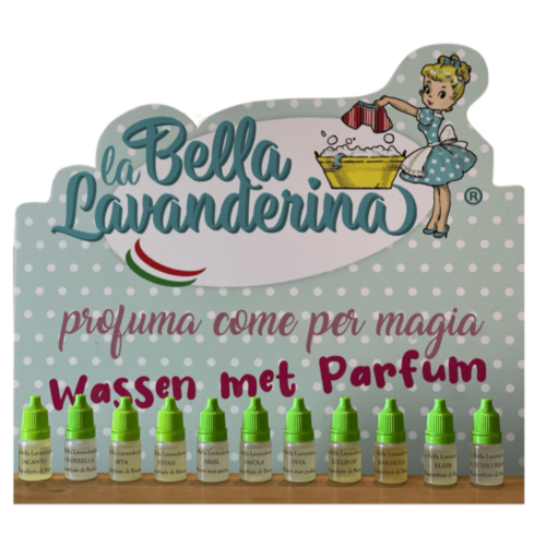 La Bella Lavanderina, Proefpakketje, 11 flesjes